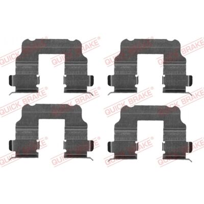 Kit de plaquettes de frein arrière Quick Brake 109-1690 - Freins - Publicité Kit de plaquettes de frein arrière Quick Brake 109-1690 - Freins - Publicité