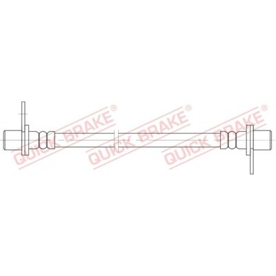 Quick Brake MN116235 - Flexible de frein pour Citroën C4, Mitsubishi, Peugeot - Publicité Quick Brake MN116235 - Flexible de frein pour Citroën C4, Mitsubishi, Peugeot - Publicité