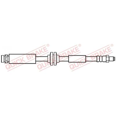 Flexible de frein Quick Brake Ford Kuga - 475mm, M10x1 - Publicité Flexible de frein Quick Brake Ford Kuga - 475mm, M10x1 - Publicité