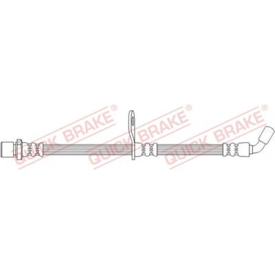 Quick Brake - 50.723 - 478 mm - M10x1 - Durite de frein - Publicité Quick Brake - 50.723 - 478 mm - M10x1 - Durite de frein - Publicité