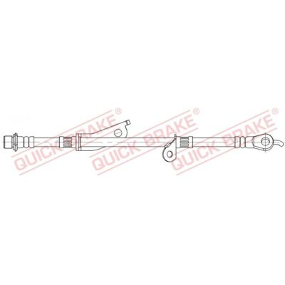 Flexible de frein Quick Brake 58.879 - Type de frein - Publicité Flexible de frein Quick Brake 58.879 - Type de frein - Publicité