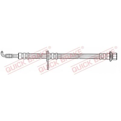 Flexible de frein QUICK BRAKE QB59.961 - M10x1, 571mm, Toyota 9094702C48 - Publicité Flexible de frein QUICK BRAKE QB59.961 - M10x1, 571mm, Toyota 9094702C48 - Publicité