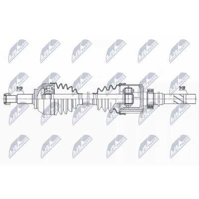 Arbre de transmission NTY pour Fiat Talento & Nissan NV300 - Avant droit - Publicité Arbre de transmission NTY pour Fiat Talento & Nissan NV300 - Avant droit - Publicité