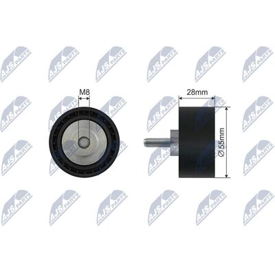 Poulie tendeur de courroie trapézoïdale BMW RNK-BM-045 - Accessoire - Publicité Poulie tendeur de courroie trapézoïdale BMW RNK-BM-045 - Accessoire - Publicité