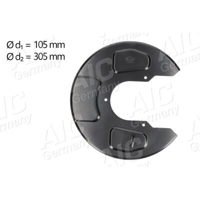 AIC Bouclier de frein arrière gauche pour Ford Galaxy Seat - Acier, Zingué - Publicité AIC Bouclier de frein arrière gauche pour Ford Galaxy Seat - Acier, Zingué - Publicité