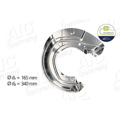 Aic Bouclier de frein avant droit BMW - 340mm - Publicité Aic Bouclier de frein avant droit BMW - 340mm - Publicité