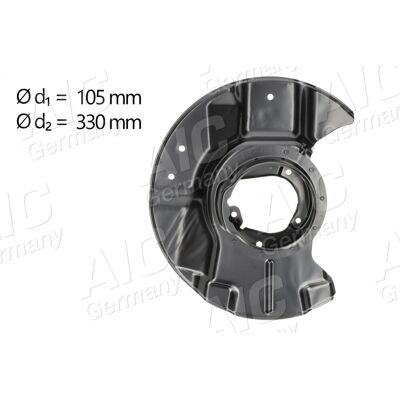AIC 57127 Bouclier de roue avant droit BMW - Disque de frein et protection - Publicité AIC 57127 Bouclier de roue avant droit BMW - Disque de frein et protection - Publicité