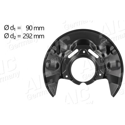AIC Toyota Corolla Avant gauche Disque de frein protection - Disque de frein - Publicité AIC Toyota Corolla Avant gauche Disque de frein protection - Disque de frein - Publicité