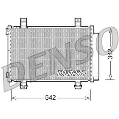 DENSO DCN47005 Condenseur Clim Opel Suzuki - 3 Attributs Variés - Publicité DENSO DCN47005 Condenseur Clim Opel Suzuki - 3 Attributs Variés - Publicité