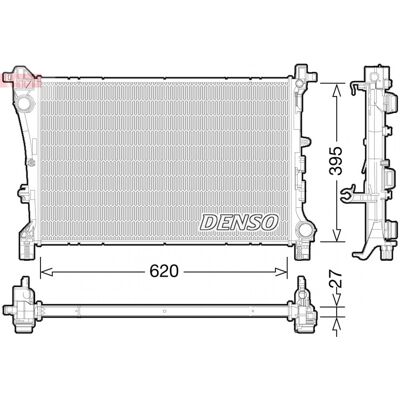 DENSO DRM09167 Radiateur de refroidissement du moteur - Radiateur - Publicité DENSO DRM09167 Radiateur de refroidissement du moteur - Radiateur - Publicité