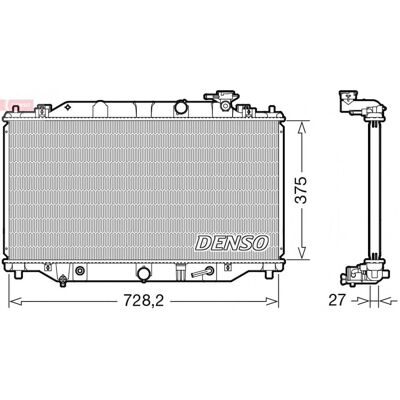 DENSO DRM44044 - Radiateur du Moteur OEM Mazda Refroidisseur Durable - Publicité DENSO DRM44044 - Radiateur du Moteur OEM Mazda Refroidisseur Durable - Publicité