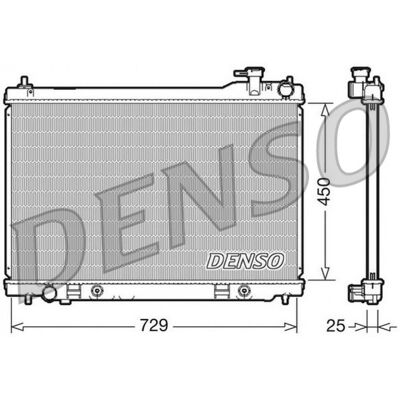 DENSO DRM46100 Radiateur en aluminium - INFINITI FX SUV - Publicité DENSO DRM46100 Radiateur en aluminium - INFINITI FX SUV - Publicité