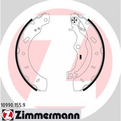 Zimmermann Plaquettes de Frein - 10990.155.9 - Avec Levier - Publicité Zimmermann Plaquettes de Frein - 10990.155.9 - Avec Levier - Publicité