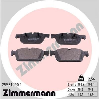 Zimmermann G-Class Plaquettes de frein - Essieu avant - Disques & Plaquettes - Publicité Zimmermann G-Class Plaquettes de frein - Essieu avant - Disques & Plaquettes - Publicité