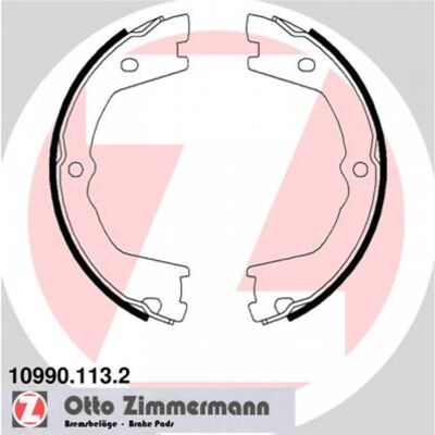 Zimmermann 10990.113.2 Mâchoires De Frein à Main - Système de Freinage : BREMBO - Publicité Zimmermann 10990.113.2 Mâchoires De Frein à Main - Système de Freinage : BREMBO - Publicité