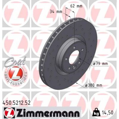 Zimmermann LR016176 LR098968 LR161894 Disque de frein - Land Rover Sport, Discovery 5, Range Rover - Publicité Zimmermann LR016176 LR098968 LR161894 Disque de frein - Land Rover Sport, Discovery 5, Range Rover - Publicité