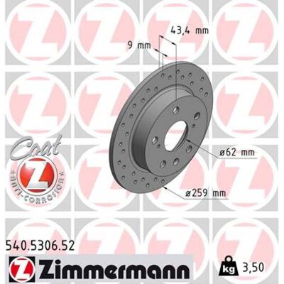 Zimmermann Sport Z Kit de Disques de Frein - Pour Suzuki SUV - Publicité Zimmermann Sport Z Kit de Disques de Frein - Pour Suzuki SUV - Publicité