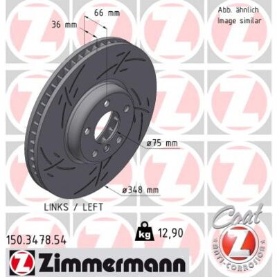 Zimmermann Black Z disque de frein - BMW - 150.3478.54 - Publicité Zimmermann Black Z disque de frein - BMW - 150.3478.54 - Publicité