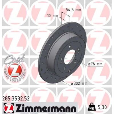 ZIMMERMANN Hyundai Kia Disque de frein - Disque de frein - Publicité ZIMMERMANN Hyundai Kia Disque de frein - Disque de frein - Publicité