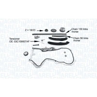 MAGNETI MARELLI 341500001200 Kit de distribution - Silencieux - Publicité MAGNETI MARELLI 341500001200 Kit de distribution - Silencieux - Publicité