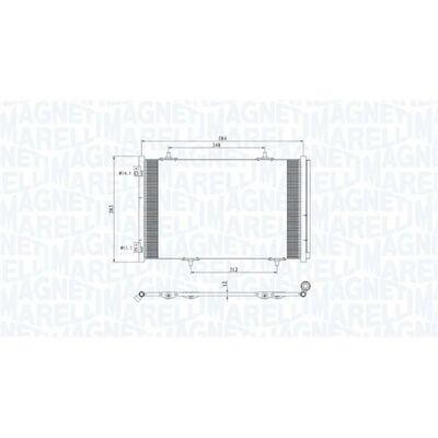MAGNETI MARELLI 350203812000 OEM Condenseur - Publicité MAGNETI MARELLI 350203812000 OEM Condenseur - Publicité