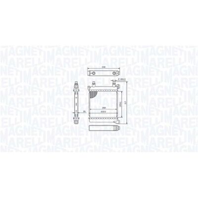 Radiateur moteur Magneti Marelli - Refroidissement pour BMW, Mini - Publicité Radiateur moteur Magneti Marelli - Refroidissement pour BMW, Mini - Publicité