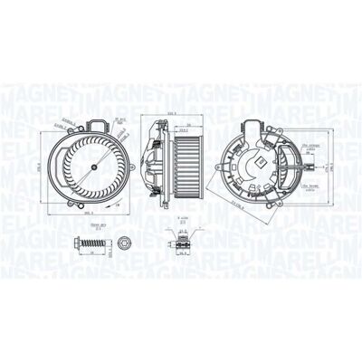 Magneti Marelli Soufflante intérieure - F20 F30 - Soufflante intérieure - Publicité Magneti Marelli Soufflante intérieure - F20 F30 - Soufflante intérieure - Publicité