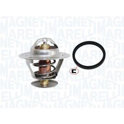 Thermostat Magneti Marelli - 92°C, avec joint, pour Volvo 850, 960, C70, S40, S60, S70 - Publicité Thermostat Magneti Marelli - 92°C, avec joint, pour Volvo 850, 960, C70, S40, S60, S70 - Publicité