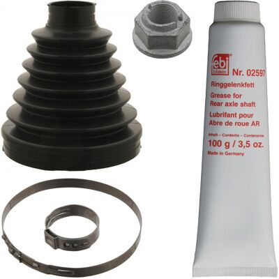 Jeu de soufflets de cardan arrière Febi Bilstein - Mercedes-Benz A1633500237 - Publicité Jeu de soufflets de cardan arrière Febi Bilstein - Mercedes-Benz A1633500237 - Publicité