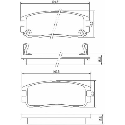 MAPCO 6683 Kit de plaquettes de frein - Opel Frontera B SUV - Publicité MAPCO 6683 Kit de plaquettes de frein - Opel Frontera B SUV - Publicité
