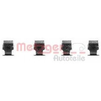 Ensemble de Plaquettes de Frein METZGER - Qualité OEM - Publicité Ensemble de Plaquettes de Frein METZGER - Qualité OEM - Publicité