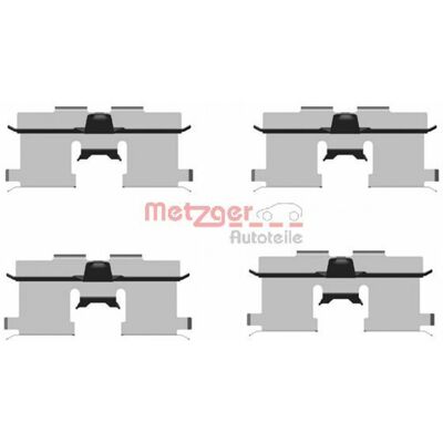 Modèle Metzger - Kit accessoires pour plaquettes de frein arrière - Publicité Modèle Metzger - Kit accessoires pour plaquettes de frein arrière - Publicité