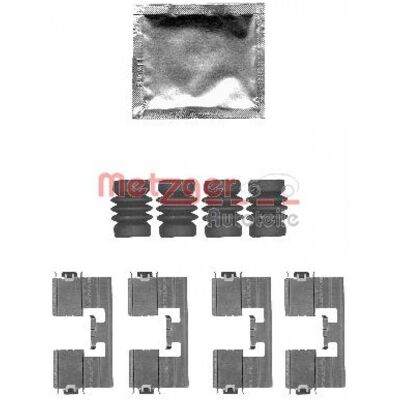 Kit de Freins Metzger pour Opel, Chevrolet, Vauxhall - Plaquettes de disque - Publicité Kit de Freins Metzger pour Opel, Chevrolet, Vauxhall - Plaquettes de disque - Publicité