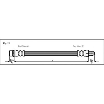 Tuyau de Frein Metzger Renault - Avant - 322mm - M10 x 1 - Type de Frein - Publicité Tuyau de Frein Metzger Renault - Avant - 322mm - M10 x 1 - Type de Frein - Publicité