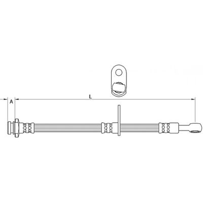 Metzger Modèle 4111592 Flexible de Frein - Essieu avant, M10x1, 395mm - Publicité Metzger Modèle 4111592 Flexible de Frein - Essieu avant, M10x1, 395mm - Publicité