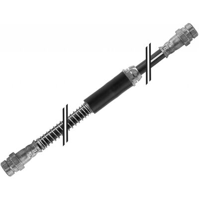 Meyle Flexible de frein pour Audi A3 - Axe avant - 528mm - M10x1 - Lot de 2 - Publicité Meyle Flexible de frein pour Audi A3 - Axe avant - 528mm - M10x1 - Lot de 2 - Publicité