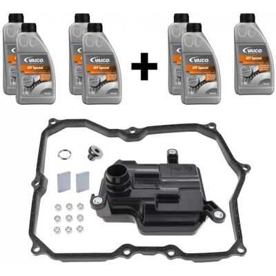 Kit de vidange pour boîte automatique Vaico V10-7344-XXL - 8 vitesses - Publicité Kit de vidange pour boîte automatique Vaico V10-7344-XXL - 8 vitesses - Publicité