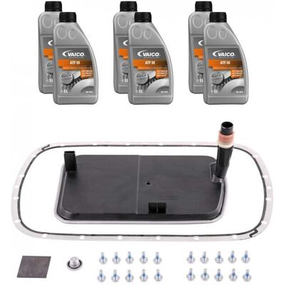 Kit de vidange de boîte automatique Vaico BMW Gm5l40e - BMW X3, X5, Série 3 - Publicité Kit de vidange de boîte automatique Vaico BMW Gm5l40e - BMW X3, X5, Série 3 - Publicité