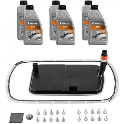 Kit vidange boîte automatique Vaico X5 Range Rover - 6L huile - Publicité Kit vidange boîte automatique Vaico X5 Range Rover - 6L huile - Publicité