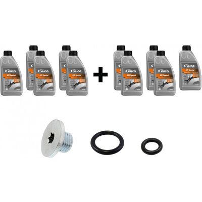 Kit de changement d'huile de transmission automatique VAICO JF613E - 10L - Publicité Kit de changement d'huile de transmission automatique VAICO JF613E - 10L - Publicité