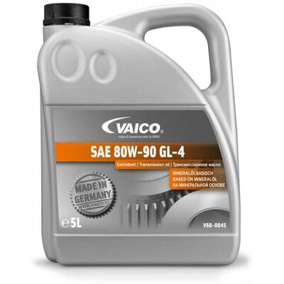 Huile de Boîte VAICO V60-0045 - 5L, SAE 80W-90, Allemagne - Publicité Huile de Boîte VAICO V60-0045 - 5L, SAE 80W-90, Allemagne - Publicité