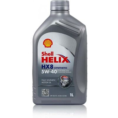 Huile moteur Shell HX8 - SAE 5W-40 - Publicité Huile moteur Shell HX8 - SAE 5W-40 - Publicité