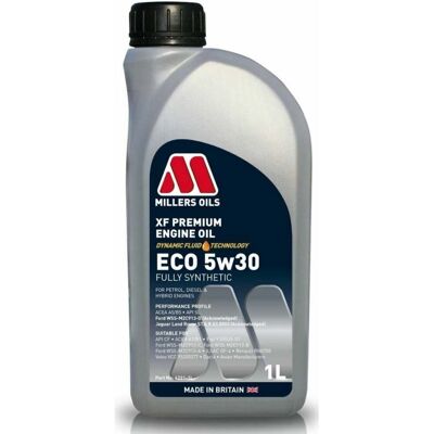 Miller's Oils XF Premium ECO 5W-30 - Huile moteur - Publicité Miller's Oils XF Premium ECO 5W-30 - Huile moteur - Publicité