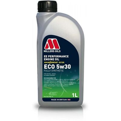 Millers Oils EE Performance ECO 5W-30 - Huile moteur - Publicité Millers Oils EE Performance ECO 5W-30 - Huile moteur - Publicité