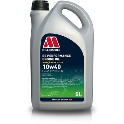 Millers Oils Ee Performance 10W-40 - Huile moteur - Publicité Millers Oils Ee Performance 10W-40 - Huile moteur - Publicité