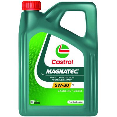 Huile moteur CASTROL 5W30 MAGNATEC C3 4L - Publicité Huile moteur CASTROL 5W30 MAGNATEC C3 4L - Publicité