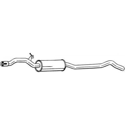 Silencieux intermédiaire BOSAL 284-461 - Système d'échappement - Publicité Silencieux intermédiaire BOSAL 284-461 - Système d'échappement - Publicité