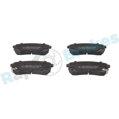 RAP BRAKES - R-p123 - 15,5 mm - 110 mm - Plaquettes de frein - Publicité RAP BRAKES - R-p123 - 15,5 mm - 110 mm - Plaquettes de frein - Publicité