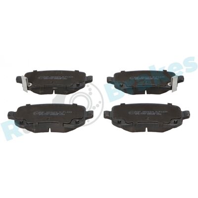 Rap Brakes - BPCH7001 - Arrière - 16.8mm - Brake pad set - Publicité Rap Brakes - BPCH7001 - Arrière - 16.8mm - Brake pad set - Publicité