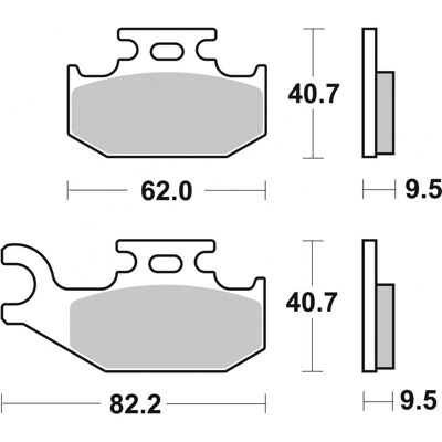 Brembo S.p.A. Plaquettes de frein Off-Road Métal Sinteré - 07GR50SD - Publicité Brembo S.p.A. Plaquettes de frein Off-Road Métal Sinteré - 07GR50SD - Publicité